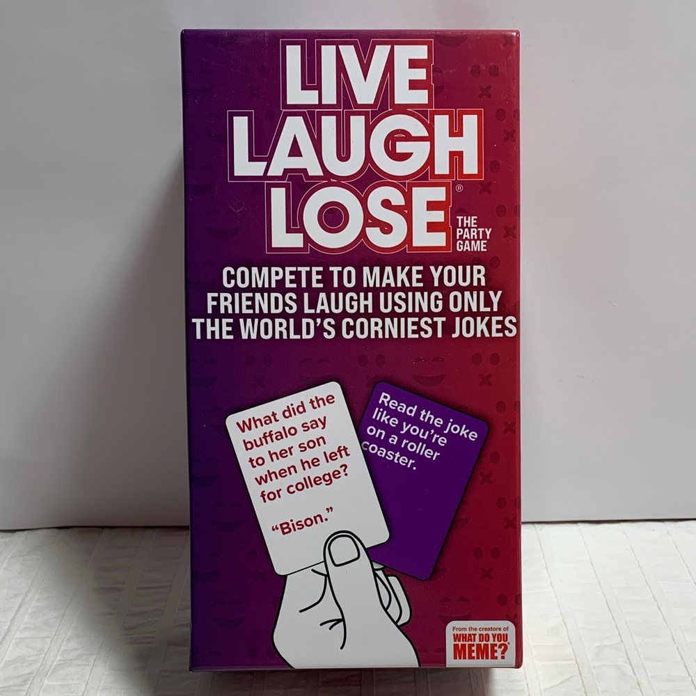 Live Laugh Lose The Party Game from the Creators of What Do You Meme